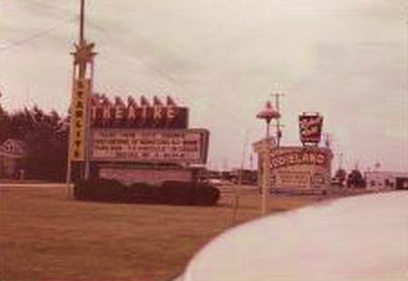Starlite Drive-In Theatre - Old Photo From Driveinsdotcom (newer photo)
